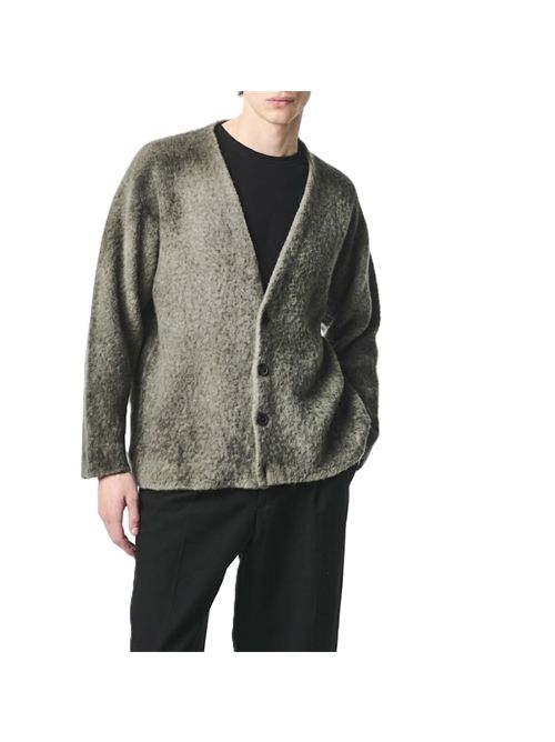 Cardigan bottoni verde Avantoi | 226WU3462CLNVG-HV00719 N/MOSS